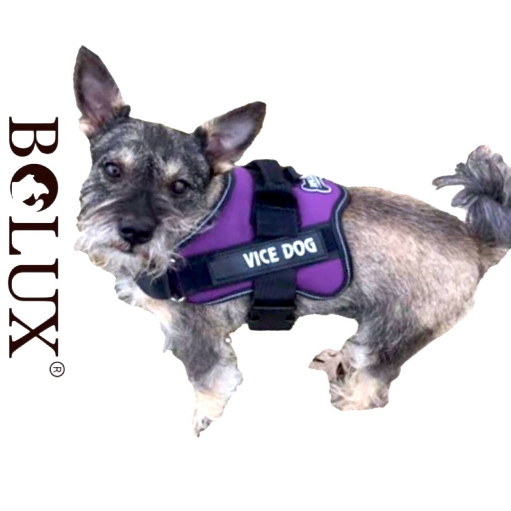BOLUX  Reflective-Breathable-Adjustable No-Pull Dog Vest Harness W/Handle Sz M